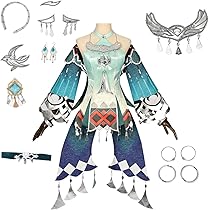 藍硯 原神　コスプレ　フルセット 五次元 原神 コスプレ 藍硯 らんやん 衣装